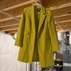 DKNY Women's Mustard Blazer